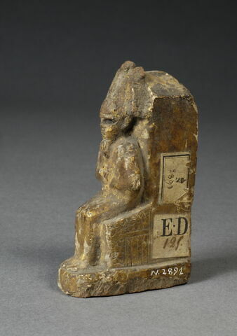 figurine d'Osiris à l'obélisque, image 3/3