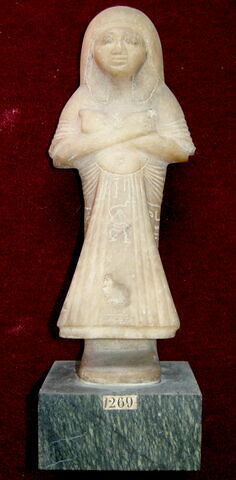 vue d'ensemble ; vue avec montage ; face, recto, avers, avant © 2010 Musée du Louvre / Antiquités égyptiennes