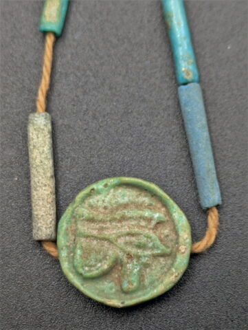 rondelle Bès oudjat ; perle tubulaire, image 4/4