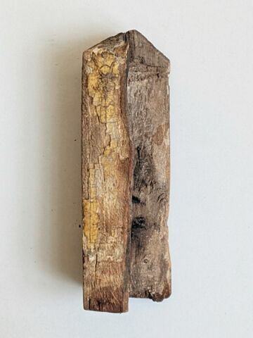 figurine d'Osiris à l'obélisque  ; élément momifié, image 4/4