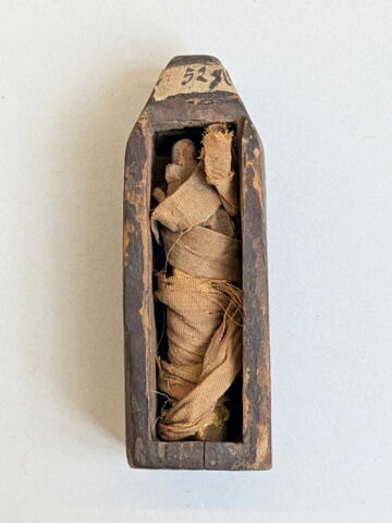 figurine ; sarcophage miniature, image 2/6