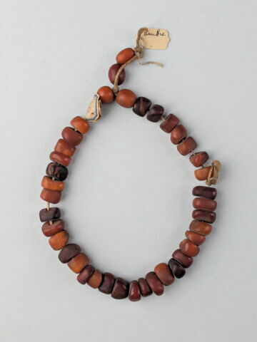 collier ; perle rondelle ; perle irrégulière, image 1/1