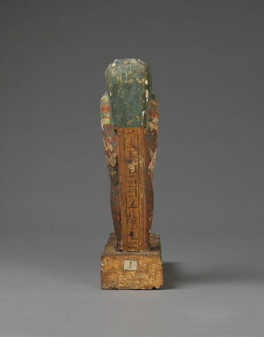 statue de Ptah-Sokar-Osiris ; figurine d'oiseau akhem, image 4/7
