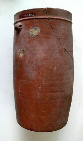 vase ; sarcophage d'animal  ; avec contenu, image 1/3