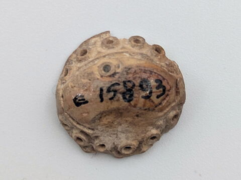 perle cauroïde à cordelette et butées, image 2/2