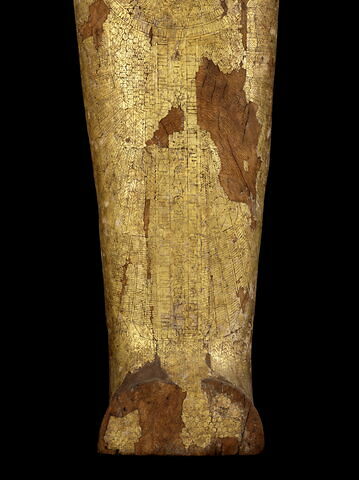 détail ; partie inférieure ; face, recto, avers, avant © 2011 Musée du Louvre / Georges Poncet