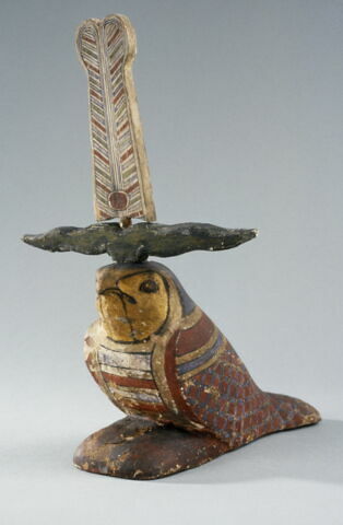 figurine d'oiseau akhem ; statue de Ptah-Sokar-Osiris  ; statue, image 4/4