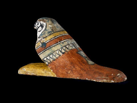figurine d'oiseau akhem ; statue de Ptah-Sokar-Osiris  ; statue, image 2/2
