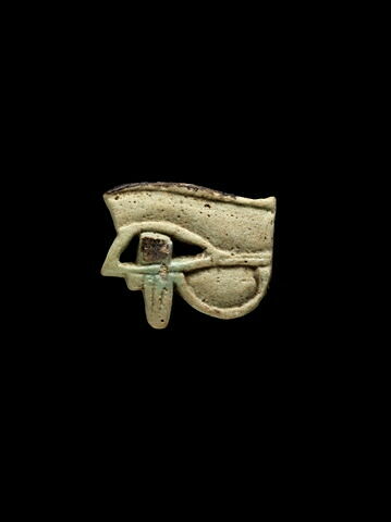 amulette oudjat simple biface, image 2/2