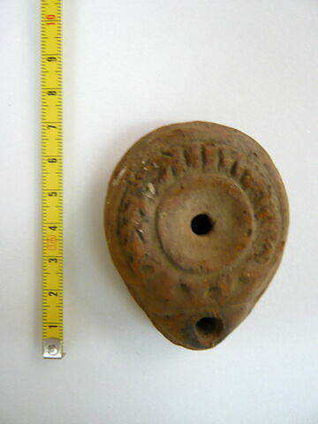 lampe aux palmes ; lampe ovoïde, image 1/1