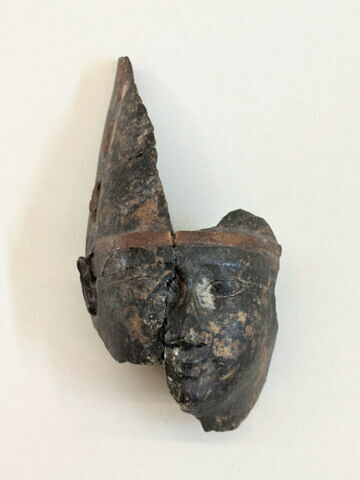 figurine ; masque de momie