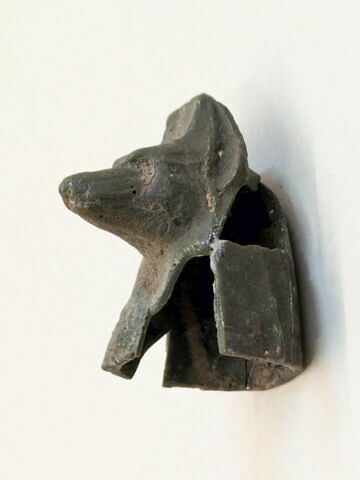 figurine de fils d'Horus  ; masque de pseudo-momie de fils d'Horus, image 3/5
