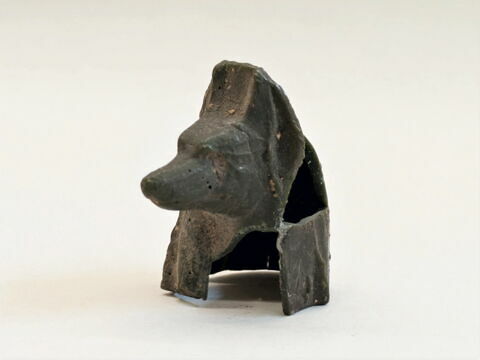 figurine de fils d'Horus  ; masque de pseudo-momie de fils d'Horus, image 4/5