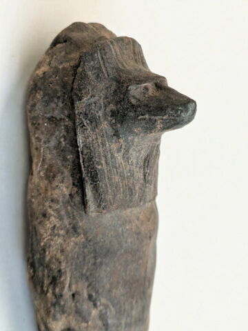 figurine de fils d'Horus ; masque de pseudo-momie de fils d'Horus, image 6/6