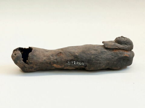 figurine de fils d'Horus ; masque de pseudo-momie de fils d'Horus, image 4/5