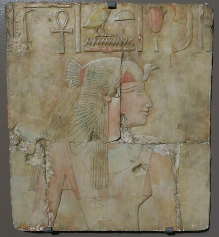 moulage ; relief mural ; Moulage d'un relief du temple d'Hatchepsout à Deir el-Bahari