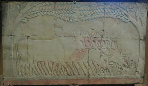 Moulage d'un relief du temple de Deir el-Bahari