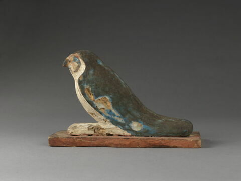 figurine d'oiseau akhem  ; statue de Ptah-Sokar-Osiris, image 3/3