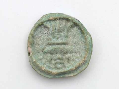 rondelle Bès oudjat ; amulette oudjat circonscrit