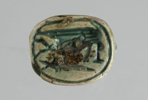 scaraboïde ; figurine ; chaton de bague, image 2/2