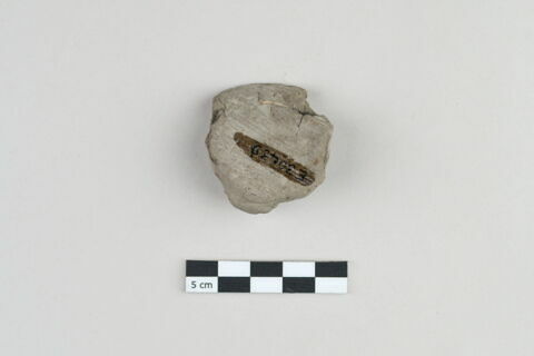 bouchon de jarre en calotte ; empreinte de sceau, image 2/3