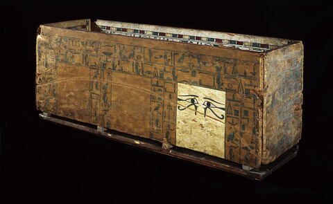 cercueil rectangulaire ; Cercueil extérieur de Nakhti