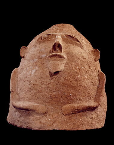 masque de sarcophage  ; masque-plastron