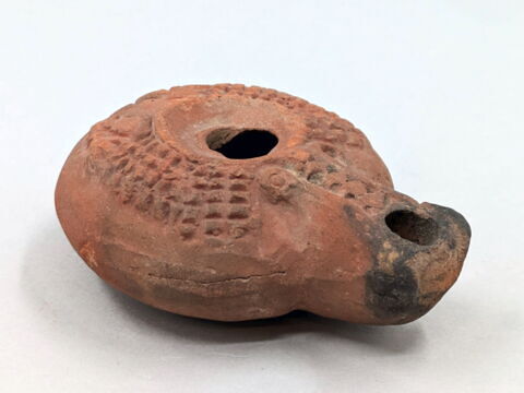 lampe à la grenouille stylisée ; lampe à bec en arbalète, image 1/3