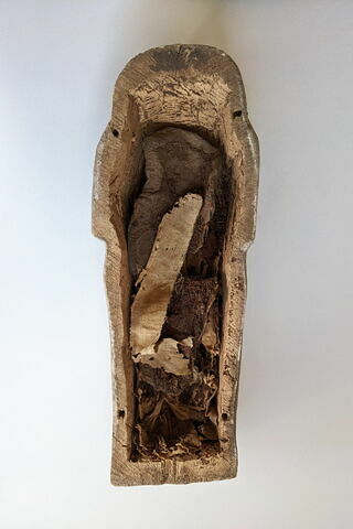 sarcophage miniature ; élément momifié ; sarcophage à viscères, image 4/5