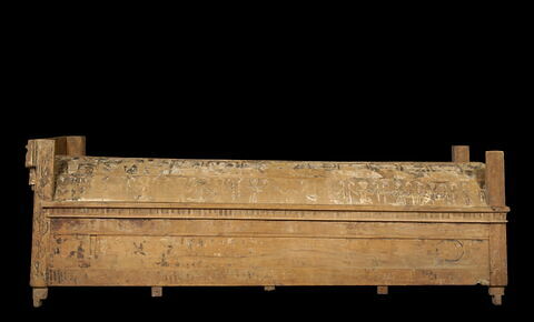 couvercle du cercueil de Padiimenipet (Pétaménophis), image 7/26