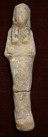 serviteur funéraire momiforme ; plusieurs fragments recollés