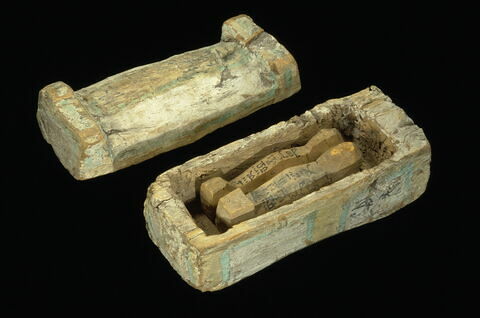 sarcophage miniature ; sarcophage à serviteur funéraire