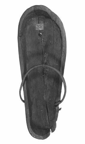 sandale funéraire ; modèle, image 2/2
