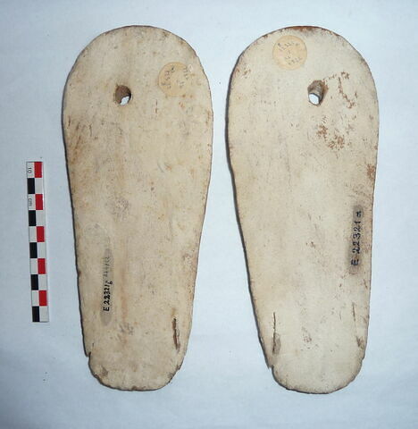 sandale funéraire  ; modèle, image 2/2