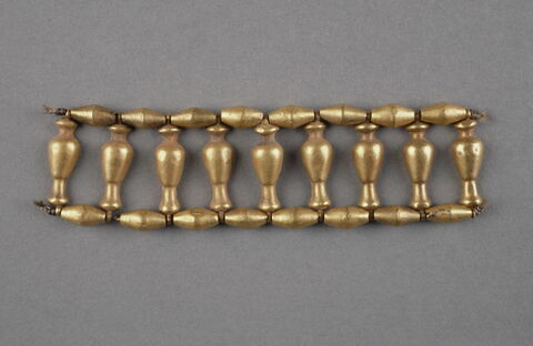 perle biconique ; pendentif ; collier, image 2/2
