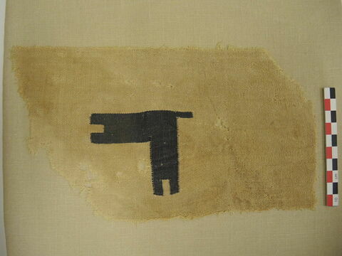 châle ; fragment