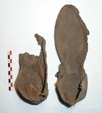 paire de chaussures ; fragments, image 1/3