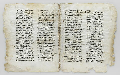 parchemin ; codex ; Discours de Chenouté : De judicio finali