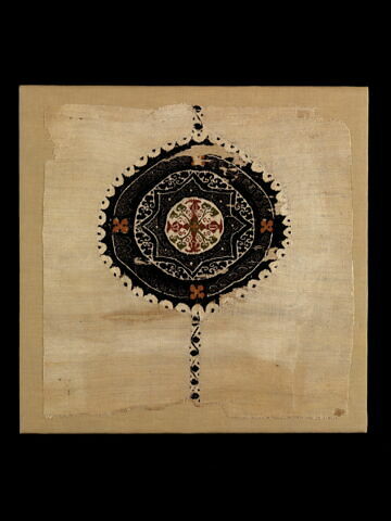 châle  ; tenture  ; fragment, image 1/1