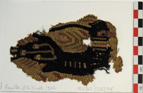 décor de textile ; fragment, image 2/3