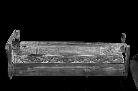 cercueil rectangulaire à poteaux d'angle ; couvercle de cercueil, image 11/15