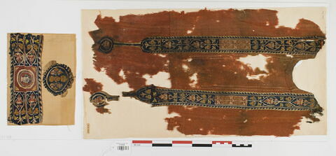 tunique ; fragments ; Tunique de la "Dame byzantine"