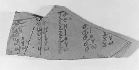 ostracon ; fragment, image 6/6