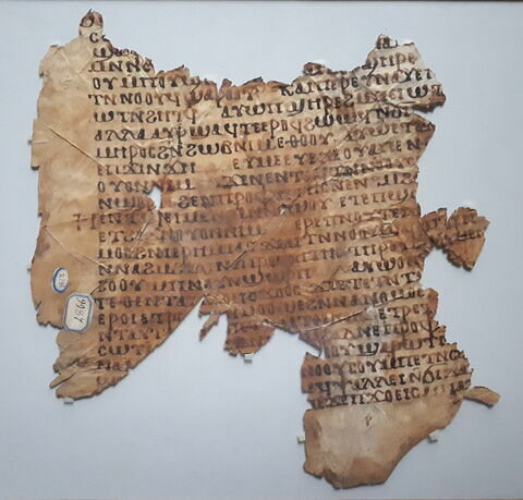 feuillet de codex ; fragment, image 1/4