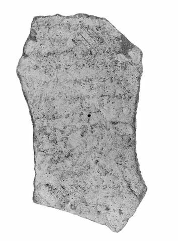 ostracon ; fragment, image 1/2