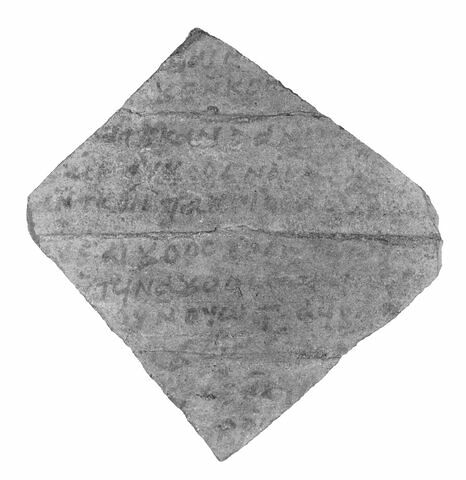 ostracon ; fragment, image 1/1