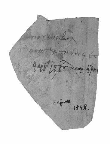 ostracon ; fragment, image 5/6
