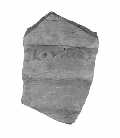 ostracon ; deux fragments, image 5/5