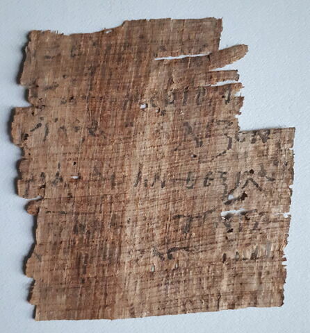papyrus magique ; fragment, image 1/3