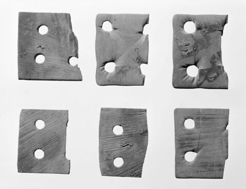 carton de tissage ; fragment, image 3/3